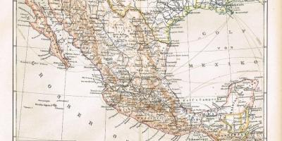 مکزیک, نقشه