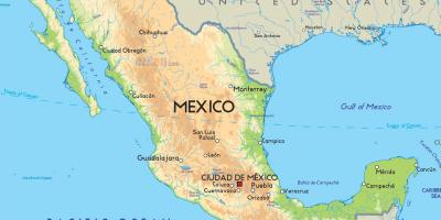 نقشه مکزیک